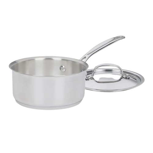 Chef's Classic™ Stainless 1.5 Quart Saucepan with Cover