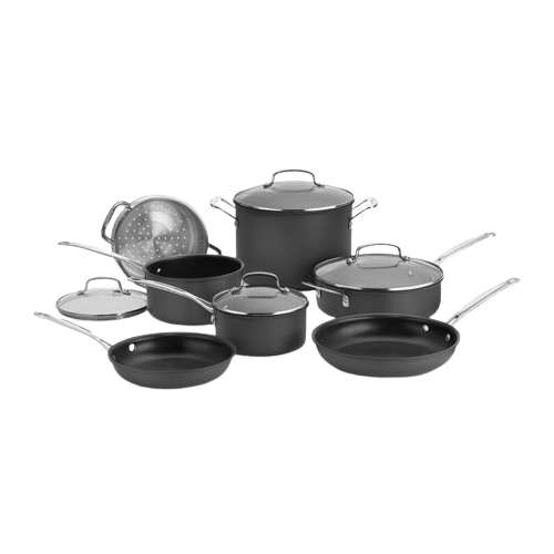 Chef's Classic™ Nonstick Hard Anodized 11 Piece Set